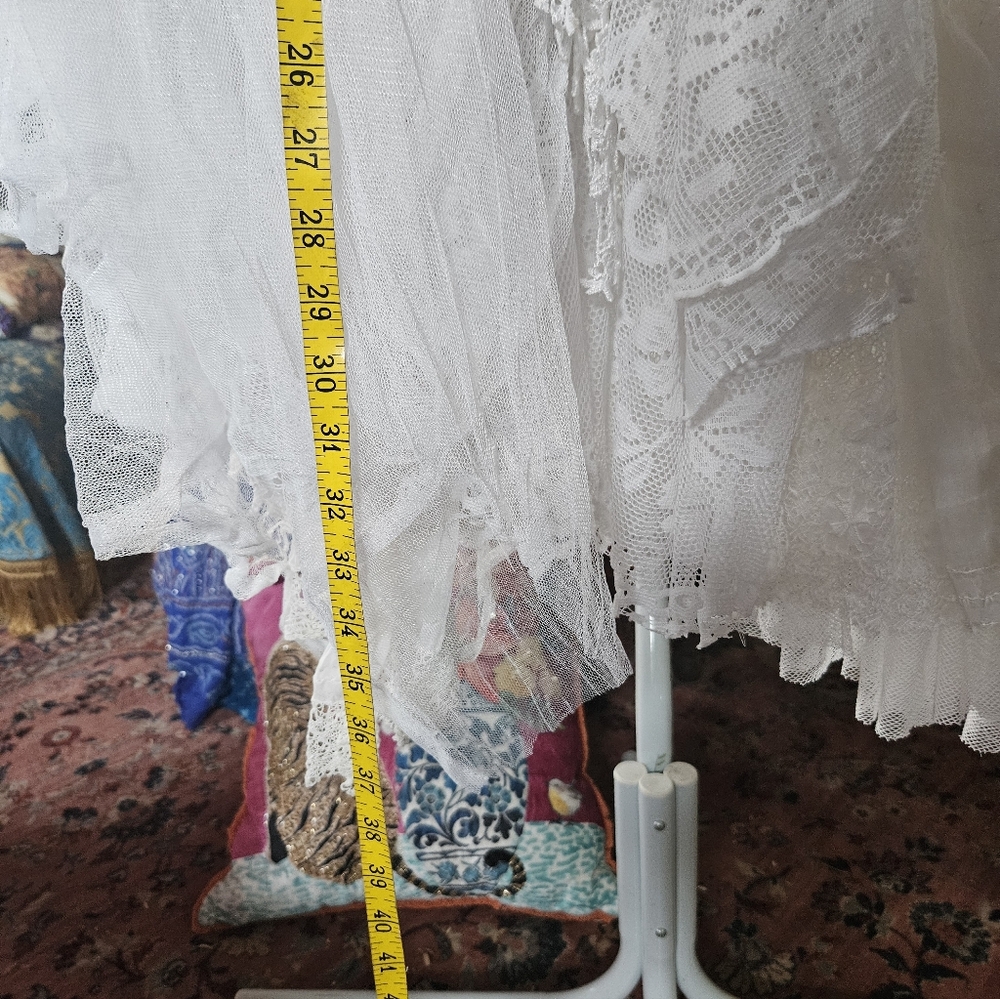 OOAK NWOT CUSTON LACE SKIRT - Picture 9 of 16
